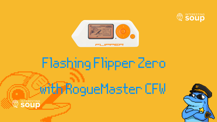 [n00b guide] Flashing Flipper Zero with RogueMaster CFW