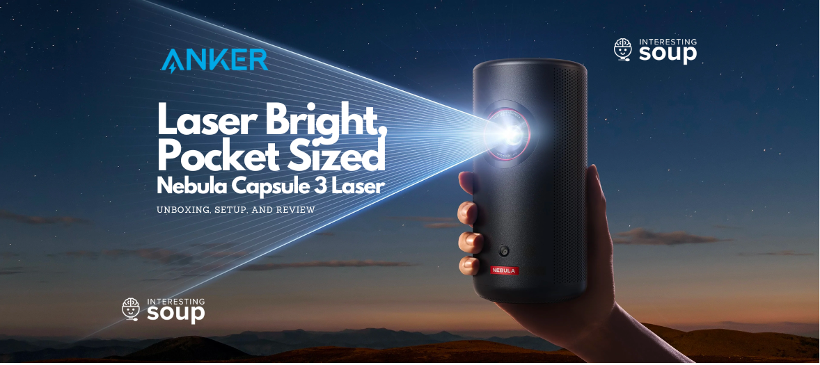 Nebula Capsule 3 Laser Projector by Anker