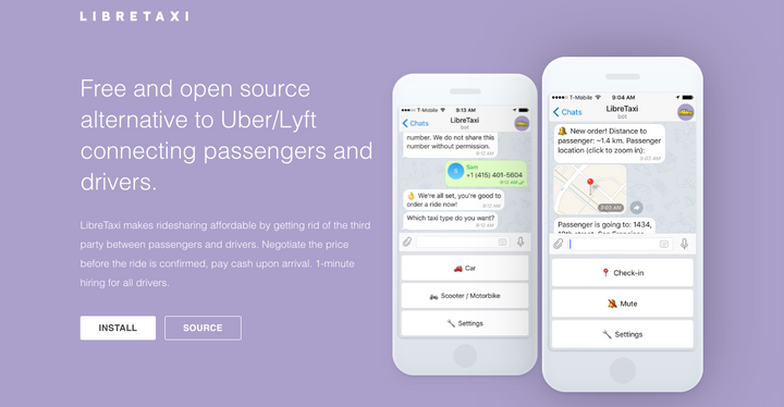 LibreTaxi2 - The Craigslist of Uber/Lyft